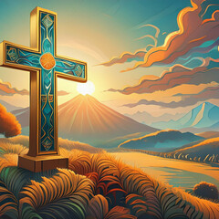Christian Cross Symbol of Faith