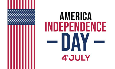 Fototapeta premium 4th of July Independence Day. United States Independence Day background. America Independence Day wallpaper, cards, banner. Vector EPS 10.