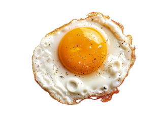 a fried egg with a yolk