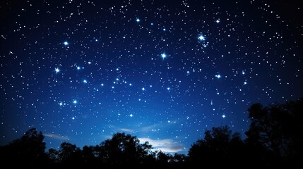 sky with stars