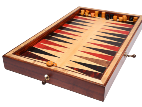 a game board with a game on it