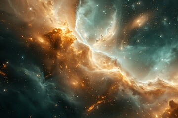 Cosmic Cradle Interstellar Landscape of a Stellar Nursery