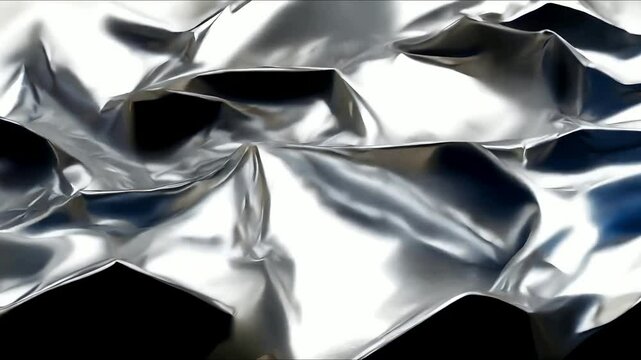 Silver foil texture background. abstract silver background