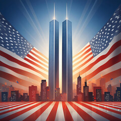 911 Patriot Day We Will Never Forget Background