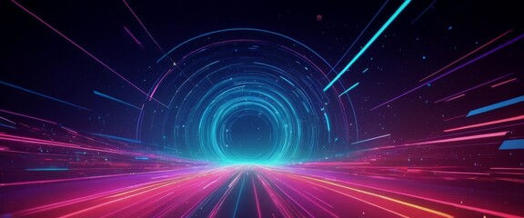 Obraz premium Abstract background with simple A dynamic and futuristic composi