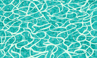 Water ripple background seamless pattern