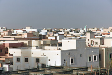 Fototapeta premium Panoramic view of the center of Nouakchott, Mauritania, West Africa