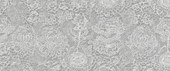 White Colors Abstract Background Lace Delicacy intricate pattern