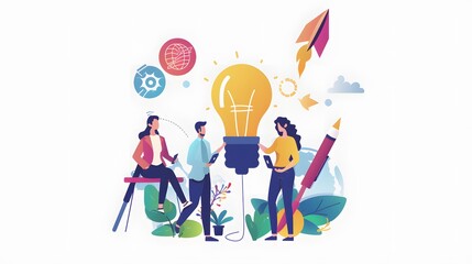 Startup founders discussing future growth strategies., clean background, Photo stock style, clean background, no copyrighted logo, no letters