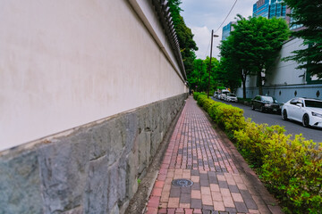street in the city
