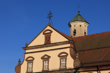 Fototapeta premium Historisches Gebäude in Kloster Kirchberg im Schwarzwald 