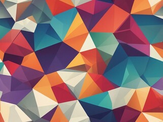 Colorful Polygonal Background