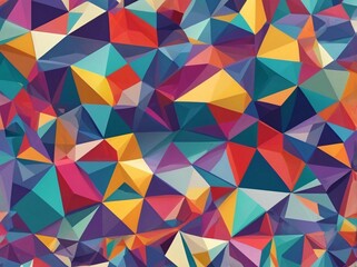 Colorful Polygonal Background