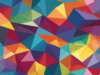 Colorful Polygonal Background