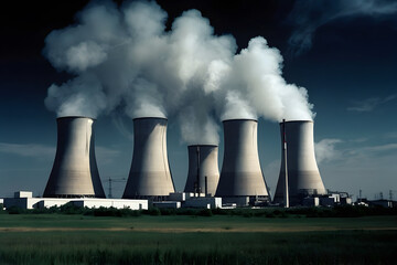 A concept of nuclear facilities and air pollution