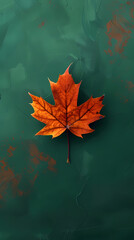 Close-up of maple leaf