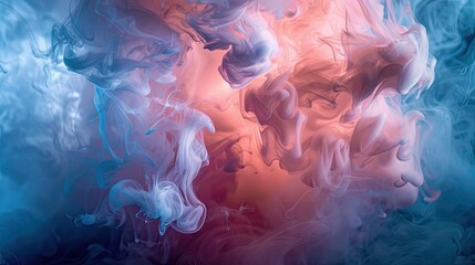 Dramatic Plumes of Tinted Vapor  Frozen in Captivating Poses  Showcasing the Hidden Beauty of Transient Phenomena