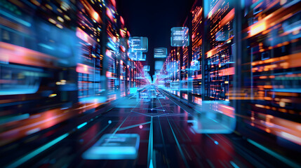 Digital Document Workflow Solutions, the convenience of digital document management solutions with an image depicting seamless file transfer and collaboration processes