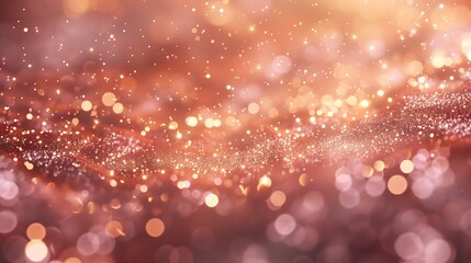 Rose gold dust background, pearl 04