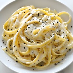Creamy Pasta with Black Pepper
