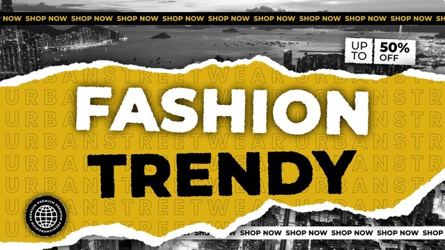 Trendy Paper Fashion Slideshow