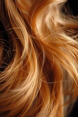 Close-up of Blonde Hair