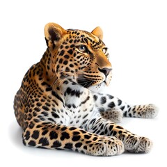 Obraz premium A beautiful leopard