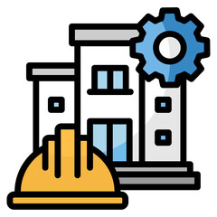 Civil Engineer  Icon Element For Design