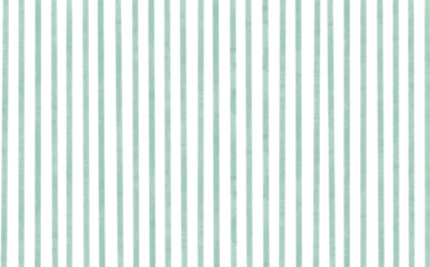 Obraz premium 手書き風のグリーンのストライプの背景