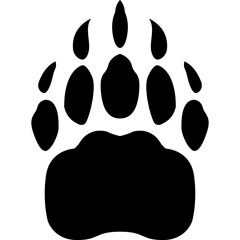Animal Paw Print Vector