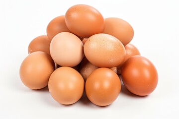 Brown Eggs Pile