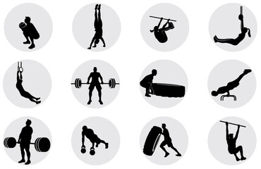 crossfit silhouette