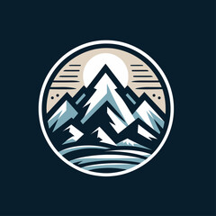 Mountain Logo Vector illustration 