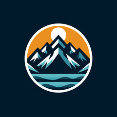 Mountain Logo Vector illustration 