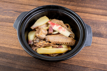 Chinese Hakka Rapeseed and Ginger Duck