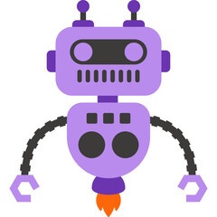Robot Toy Illustration