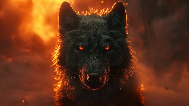 Fiery Wolf.