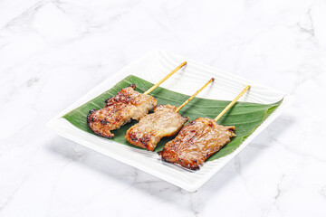 Thai cuisine - grilled pork skewer