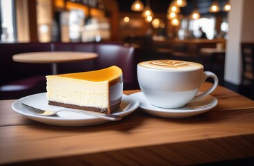 cup of coffee and cake