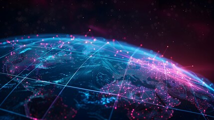 Digital Global Network and Connectivity on Earth with Cyber Technology and Communication