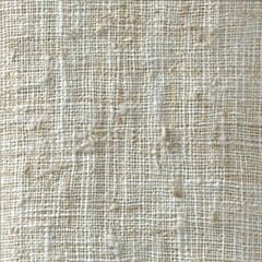 Realistic Illustration of Coarse Linen Burlap Texture in Detail