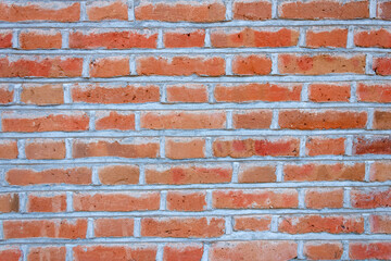 Red brick wall texture background