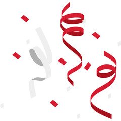 Indonesian Independence Day Confetti