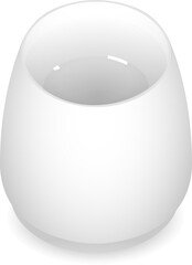 White realistic mockups dishware tableware kitchenware. Empty clean ceramic  porcelain plates, chinese style kitchenware.