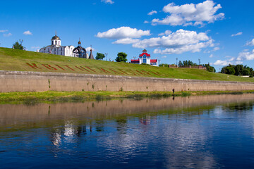 Belarus, Vitebsk, Vitebsk Millennium square - JUNE 26, 2022 : Square of the Millennium of Vitebsk...