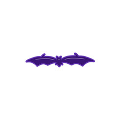 halloween bat sticker icon