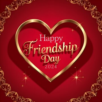 Happy international friendship day text with happy diverse friends making a toast at bar. Celebration of friendship day