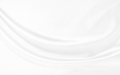 White gray satin texture that is white silver fabric silk background with beautiful soft blur pattern natural.