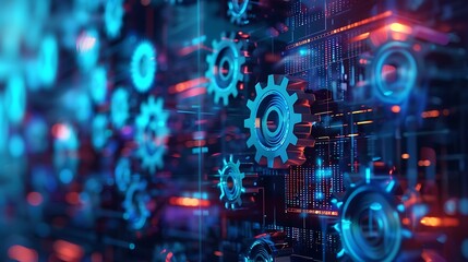 Abstract Digital Gears in a Cybernetic World