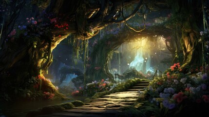 The enchanted forest is a magical place where anything is possible.